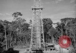 Image of oil derrick Caracas Venezuela, 1940, second 47 stock footage video 65675050651