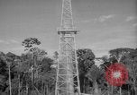 Image of oil derrick Caracas Venezuela, 1940, second 51 stock footage video 65675050651
