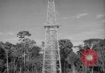 Image of oil derrick Caracas Venezuela, 1940, second 52 stock footage video 65675050651