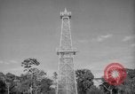 Image of oil derrick Caracas Venezuela, 1940, second 61 stock footage video 65675050651