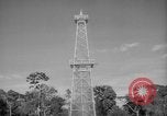 Image of oil derrick Caracas Venezuela, 1940, second 62 stock footage video 65675050651