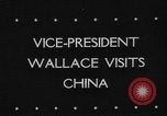 Standbild Henry Wallace Chungking China, 1944, aus Sekunde 1 historischem Filmmaterial Videoclip 65675050660