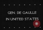 Image of Charles de Gaulle United States USA, 1944, second 5 stock footage video 65675050662