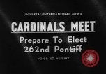 Image of Papal conclave Vatican City Rome Italy, 1963, second 5 stock footage video 65675050668