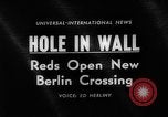 Image of Berlin Wall Berlin Germany, 1963, second 3 stock footage video 65675050670