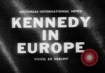 Standbild Präsident Kennedy Bonn Deutschland, 1963, aus Sekunde 5 historischem Filmmaterial Videoclip 65675050674