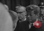 Standbild Präsident Kennedy Bonn Deutschland, 1963, aus Sekunde 56 historischem Filmmaterial Videoclip 65675050674