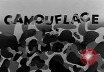 Standbild Camouflage im Kampf United States USA, 1945, aus Sekunde 30 historischem Filmmaterial Videoclip 65675050679