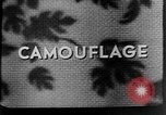 Standbild Camouflage im Kampf United States USA, 1945, aus Sekunde 62 historischem Filmmaterial Videoclip 65675050679