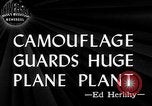 Standbild Boeing Anlage Seattle Washington USA, 1945, aus Sekunde 3 historischem Filmmaterial Videoclip 65675050684