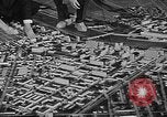 Standbild Modell einer Stadt Toledo Ohio USA, 1945, aus Sekunde 57 historischem Filmmaterial Videoclip 65675050685