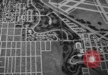 Standbild Modell einer Stadt Toledo Ohio USA, 1945, aus Sekunde 62 historischem Filmmaterial Videoclip 65675050685