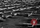 Image of World War 2 aircraft scrapped Walnut Ridge Arkansas USA, 1945, second 25 stock footage video 65675050695
