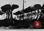 Image of World War 2 aircraft scrapped Walnut Ridge Arkansas USA, 1945, second 48 stock footage video 65675050695