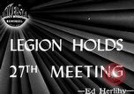 Standbild American Legion Chicago Illinois USA, 1945, aus Sekunde 5 historischem Filmmaterial Videoclip 65675050696