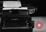 Standbild Rechenmaschine Cambridge Massachusetts USA, 1945, aus Sekunde 55 historischem Filmmaterial Videoclip 65675050700