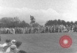Image of golf cart at Masters Tournament 1953 Augusta Georgia USA, 1953, second 1 stock footage video 65675050718