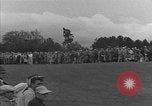 Image of golf cart at Masters Tournament 1953 Augusta Georgia USA, 1953, second 9 stock footage video 65675050718