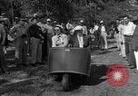 Image of golf cart at Masters Tournament 1953 Augusta Georgia USA, 1953, second 42 stock footage video 65675050718