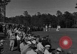 Image of Ben Hogan with military escorts at 1953 golf Masters Tournament Augusta Georgia USA, 1953, second 4 stock footage video 65675050719