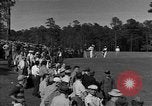 Image of Ben Hogan with military escorts at 1953 golf Masters Tournament Augusta Georgia USA, 1953, second 6 stock footage video 65675050719