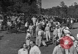 Image of Ben Hogan with military escorts at 1953 golf Masters Tournament Augusta Georgia USA, 1953, second 10 stock footage video 65675050719