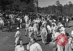 Image of Ben Hogan with military escorts at 1953 golf Masters Tournament Augusta Georgia USA, 1953, second 11 stock footage video 65675050719