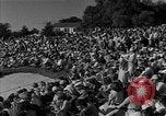 Image of Ben Hogan with military escorts at 1953 golf Masters Tournament Augusta Georgia USA, 1953, second 13 stock footage video 65675050719