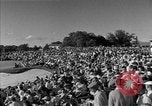 Image of Ben Hogan with military escorts at 1953 golf Masters Tournament Augusta Georgia USA, 1953, second 17 stock footage video 65675050719