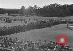 Image of Ben Hogan with military escorts at 1953 golf Masters Tournament Augusta Georgia USA, 1953, second 23 stock footage video 65675050719