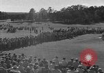 Image of Ben Hogan with military escorts at 1953 golf Masters Tournament Augusta Georgia USA, 1953, second 24 stock footage video 65675050719
