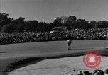 Image of Ben Hogan with military escorts at 1953 golf Masters Tournament Augusta Georgia USA, 1953, second 26 stock footage video 65675050719