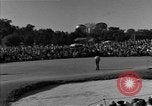 Image of Ben Hogan with military escorts at 1953 golf Masters Tournament Augusta Georgia USA, 1953, second 27 stock footage video 65675050719