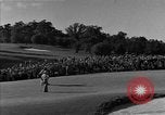 Image of Ben Hogan with military escorts at 1953 golf Masters Tournament Augusta Georgia USA, 1953, second 34 stock footage video 65675050719