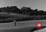 Image of Ben Hogan with military escorts at 1953 golf Masters Tournament Augusta Georgia USA, 1953, second 35 stock footage video 65675050719
