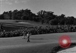Image of Ben Hogan with military escorts at 1953 golf Masters Tournament Augusta Georgia USA, 1953, second 36 stock footage video 65675050719