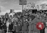 Standbild Präsident Eisenhower Portland Oregon USA, 1956, aus Sekunde 37 historischem Filmmaterial Videoclip 65675050723