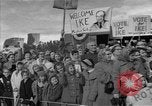 Standbild Präsident Eisenhower Portland Oregon USA, 1956, aus Sekunde 39 historischem Filmmaterial Videoclip 65675050723