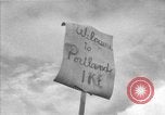Standbild Präsident Eisenhower Portland Oregon USA, 1956, aus Sekunde 48 historischem Filmmaterial Videoclip 65675050723