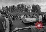 Standbild Präsident Eisenhower Portland Oregon USA, 1956, aus Sekunde 58 historischem Filmmaterial Videoclip 65675050723