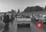 Standbild Präsident Eisenhower Portland Oregon USA, 1956, aus Sekunde 62 historischem Filmmaterial Videoclip 65675050723