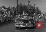 Standbild Präsident Eisenhower Portland Oregon USA, 1956, aus Sekunde 11 historischem Filmmaterial Videoclip 65675050724