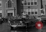 Standbild Präsident Eisenhower Portland Oregon USA, 1956, aus Sekunde 16 historischem Filmmaterial Videoclip 65675050724