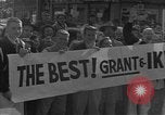 Standbild Präsident Eisenhower Portland Oregon USA, 1956, aus Sekunde 24 historischem Filmmaterial Videoclip 65675050724