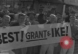 Standbild Präsident Eisenhower Portland Oregon USA, 1956, aus Sekunde 25 historischem Filmmaterial Videoclip 65675050724