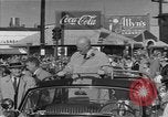Standbild Präsident Eisenhower Portland Oregon USA, 1956, aus Sekunde 29 historischem Filmmaterial Videoclip 65675050724