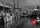 Standbild Präsident Eisenhower Portland Oregon USA, 1956, aus Sekunde 33 historischem Filmmaterial Videoclip 65675050724