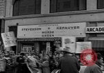 Standbild Präsident Eisenhower Portland Oregon USA, 1956, aus Sekunde 18 historischem Filmmaterial Videoclip 65675050726