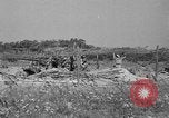 Standbild 55 Brigade AAA 90 mm Kanone unter camouflage Netting Hammond Louisiana USA, 1943, aus Sekunde 4 historischem Filmmaterial Videoclip 65675050732