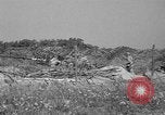 Standbild 55 Brigade AAA 90 mm Kanone unter camouflage Netting Hammond Louisiana USA, 1943, aus Sekunde 12 historischem Filmmaterial Videoclip 65675050732